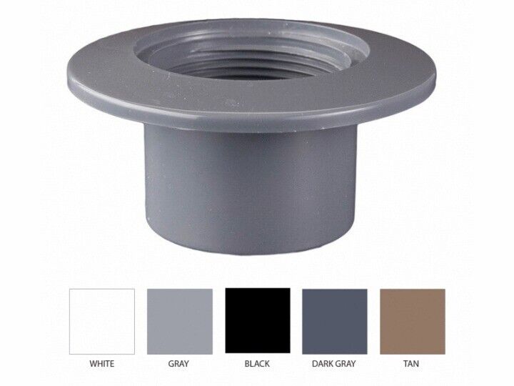 2"SPGX1.5"FPT DARK GRAY INSIDER WALL FITTING (CMP - 25524-207-000)