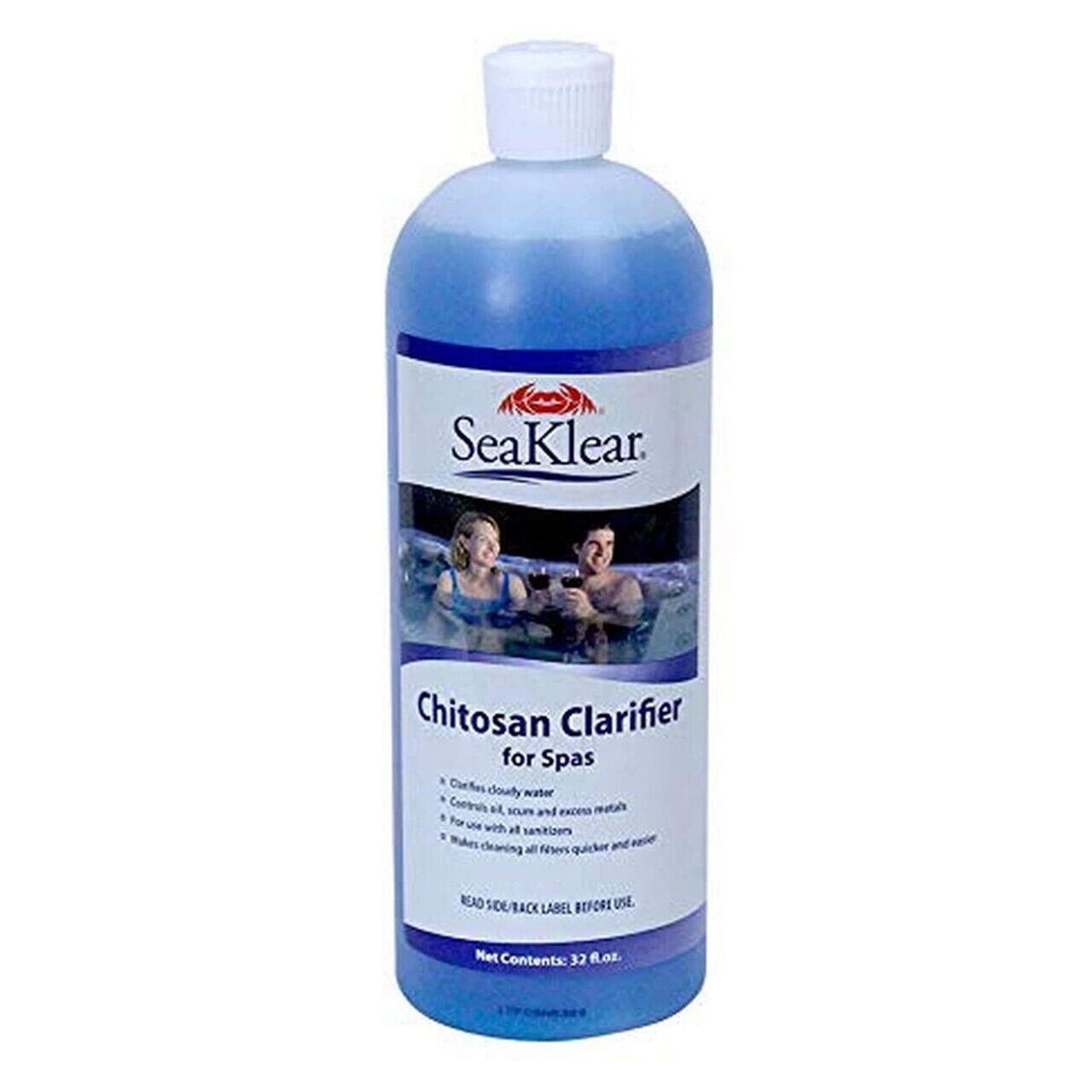 SEAKLEAR SPA NATURAL CLARIFIER - QUART (BIOLAB INC - 90403SKR)