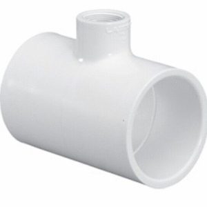 2"S x 2"S x .75"S SCH40 PVC REDUCING TEE (LASCO FITTINGS - 401-248)