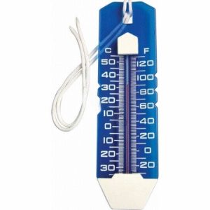 DELUXE JUMBO EZ-READ THERMOMETER W/ CORD {PS151} (POOLSTYLE- K151CBX24/SCP)