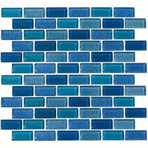 ORION PEACOCK 1"x2" TILE- SOLD BY THE SQ FT! BULK DISCOUNTS! (ORN-PEACOCK)