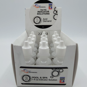 #3 ACID DEMAND & ALK TEST SOLUTION REAGENT - 1OZ, 12 PACK (POOLSTYLE - 22393)
