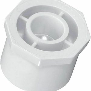 1"SPG x .75"S SCH40 PVC REDUCER BUSHING (LASCO FITTINGS - 437-131BC)