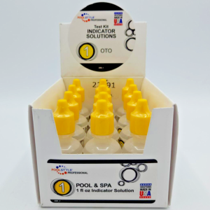 #1 CHLORINE/BROMINE TEST KIT REAGENT - 1OZ **12 PACK! (POOLSTYLE - 22391)
