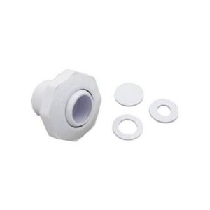1"S WHITE ECONOMY INSIDER EYEBALL FITTING (PENTAIR - 542000)
