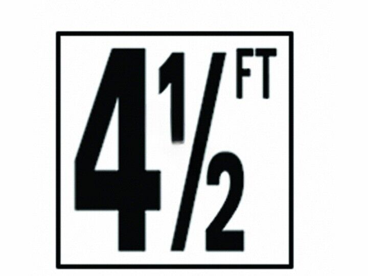 5IN NON-SKID 4 1/2 FT DEPTH MARKER TILE (NPT - DM52-2045)