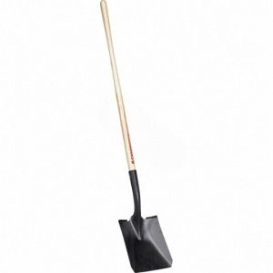 16 GAUGE SQUARE POINT SHOVEL WOOD HANDLE (CORONA CLIPPER  - SS 27000)