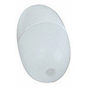 3" X 5" WHITE OVAL ROPE FLOAT {#350} (PENTAIR - R181046)