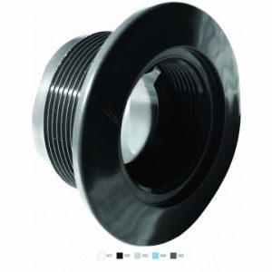 1.5"FPT LARGE WALL FTG W/ THREADED OD - DARK GRAY (AQUASTAR - ES102205)