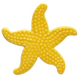 STARFISH 5" YELLOW (CUSTOM MOSAICS INC - 102YE)