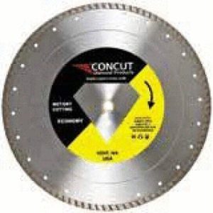 4"X.080X7/8-5/8" ECONOMY TURBO (DDM|CONCUT DIAMOND TOOLS - DMC2000T-4)