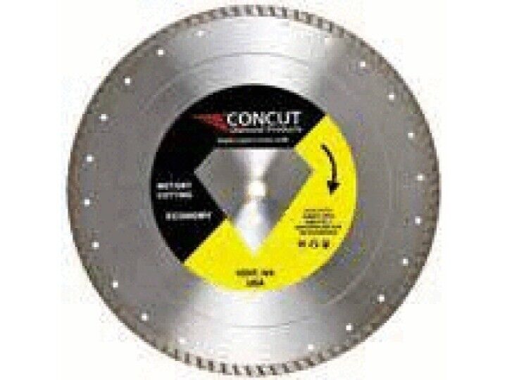 4"X.080X7/8-5/8" ECONOMY TURBO (DDM|CONCUT DIAMOND TOOLS - DMC2000T-4)