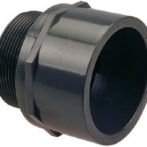 .5" SxMPT PVC MALE ADAPTER SCH80 (WESTLAKE PIPE & FITTINGS CORP - 836005)