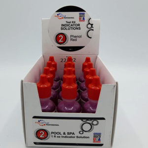 #2 pH TEST SOLUTION, REAGENTS , 1OZ - 12 PACK (POOLSTYLE / POOLMASTER - 22392)