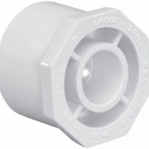1.5"SPG x 1"FPT SCH40 PVC REDUCER BUSHING (LASCO FITTINGS - 438-211)