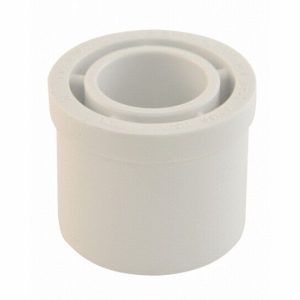 1.5"SPG x 1"S SCH40 PVC REDUCER BUSHING (LASCO FITTINGS - 437-211BC)