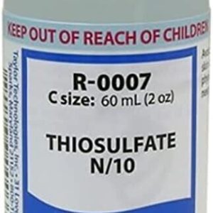 N/10 THIOSULFATE - 2OZ (TAYLOR WATER TECHNOLOGIES - R-0007-C)