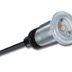 LPL-R1W-12-50 12V 8W 50' PUREWHITE VU NICHELESS LED (HAYWARD - 25001)