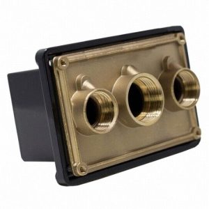 .75"X1"X.75" BRASS JUNCTION BOX W/ POLY COVER (PENTAIR - 78310700)