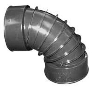 ADS 3" FLEX SNAP 90^ ELL CORR (ADVANCED DRAINAGE - 0390AA)