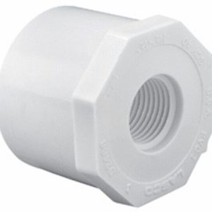 .75"SPG x .25"FPT SCH40 PVC REDUCER BUSHING (LASCO FITTINGS- 438-098)