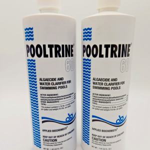 POOLTRINE 60 - ALGAECIDE - 32OZ (QUART) 2-PACK** (APPLIED BIOCHEMISTS - 407303A)
