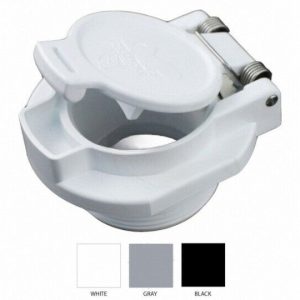 1.5"MPT POOL CLEANER VAC LOCK SAFETY FITTING - WHITE (SUPER-PRO - 25505-000-000)