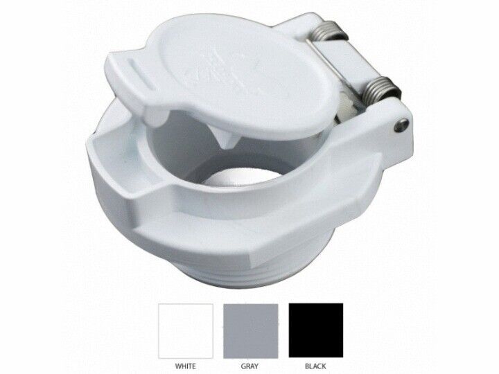 1.5"MPT POOL CLEANER VAC LOCK SAFETY FITTING - WHITE (SUPER-PRO - 25505-000-000)