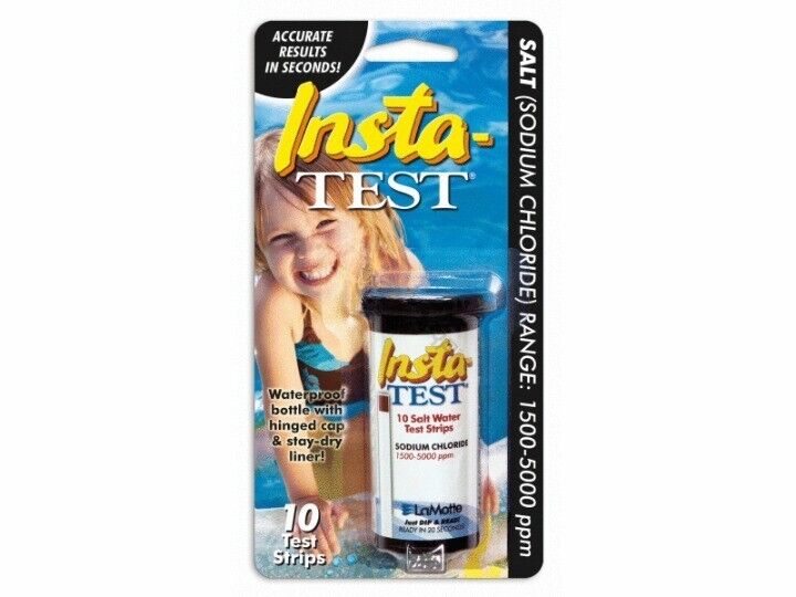 INSTA-TEST SALT TEST STRIPS - 10 PACK (LAMOTTE - 2998-12)