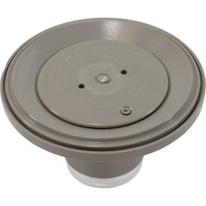 2"S ADJUSTABLE FLOOR INLET FITTING - LIGHT GRAY (AQUASTAR - 4DIV103)