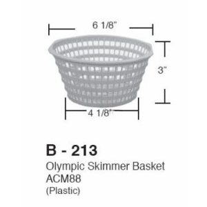 OLYMPIC ACM88 SKIMMER BASKET (SUPER-PRO - B-213)