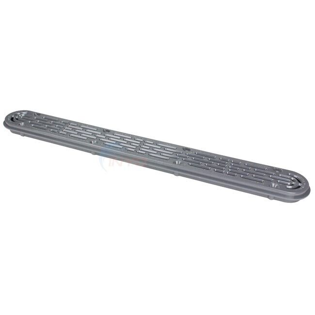 32" FLAT CHANNEL DRAIN FRAME & GRATE - DARK GRAY (AQUASTAR - 32CDFLFR105)