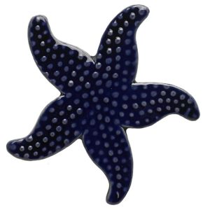 STARFISH 5" ROYAL BLUE (CUSTOM MOSAICS INC - 102RB)