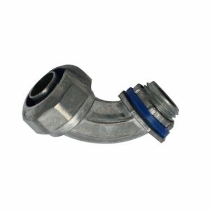 .5" 90^ METALLIC LIQUID TITE CONNECTOR (CONSOLIDATED MFG, INC - ML9005)