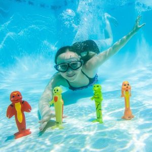 SOFT FUNNY DIVE ANIMALS **4 PACK!! (POOLMASTER INCORPORATED - 72713)