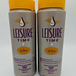 SPA DOWN ; pH/Alkalinity Balancer, 2.5LB 2-Pack(Leisure Time - 22338A)