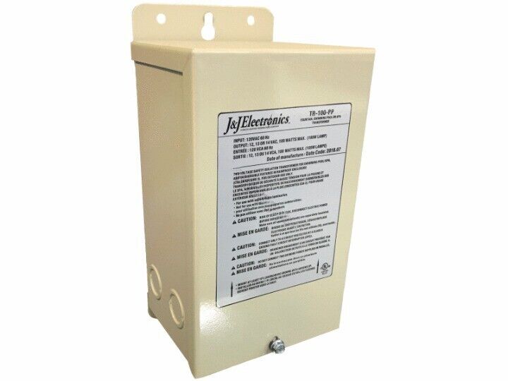 300W TRANSFORMER 12V/13V/14V AC OUTPUT {TR-300-PP }- BEIGE (HAYWARD - 25037)