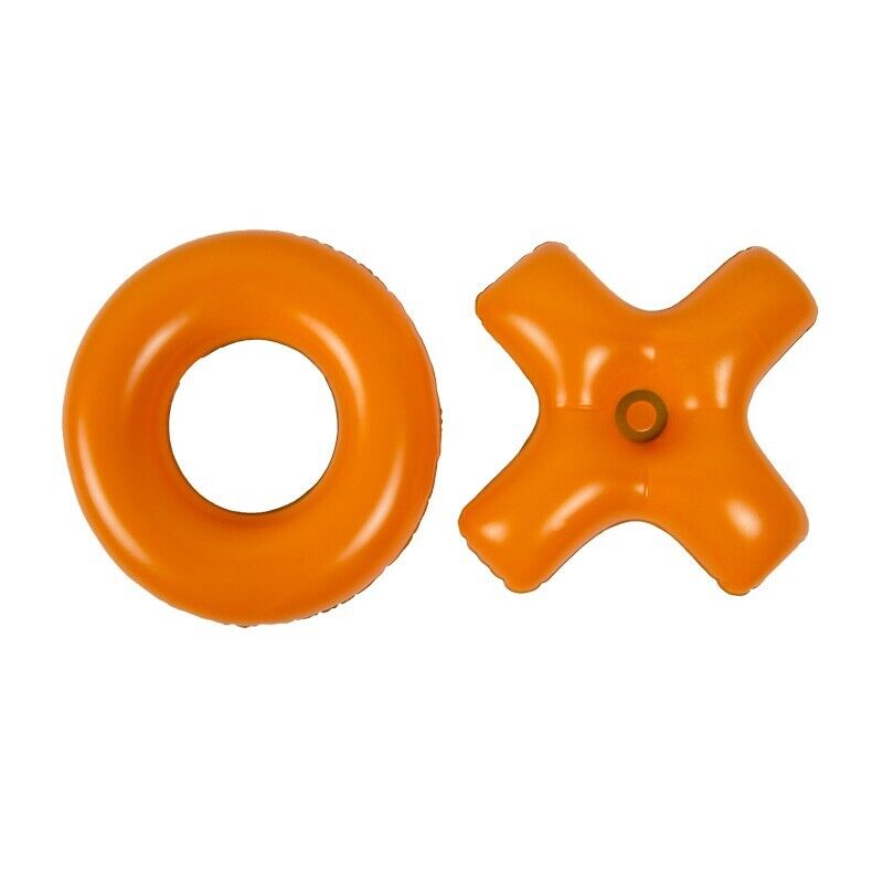 TIC TAC TOE POOL/ LAWN GAME (orange/blue - reversible) (POOLMASTER - 86182) - Image 10