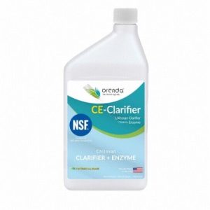 CHITOSAN CLARIFIER + ENZYME - QUART (ORENDA TECHNOLOGIES - CE-CLARIFIER-12X1QT)