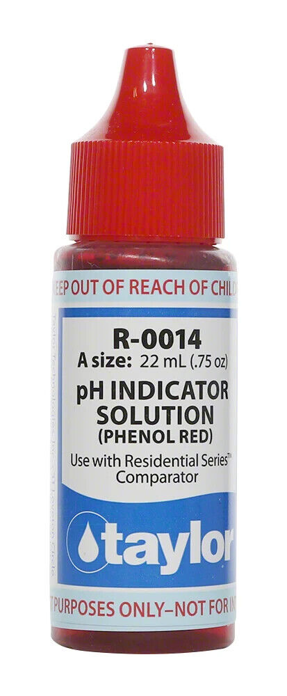 PH INDICATOR SOLUTION - .75OZ (TAYLOR WATER TECHNOLOGIES - R-0014-A)