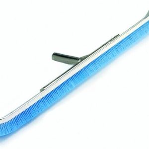 24" BLUE NYLON BRISTLE CURVED ALUM WALL BRUSH {#905} (PENTAIR- R111342)