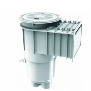 FLUSH FACE FLOWSTAR WATER BONDED SKIMMER - DARK GRAY (AQUASTAR - SKR17105)