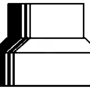 1" X .75" SOCKET FUSION REDUCER (GEORG FISCHER CENTRAL PLASTICS - 360002165)