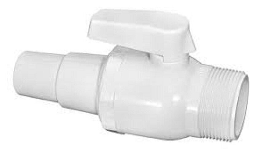1.5"MPTXHOSE ABS ECONOLINE BALL VALVE (HAYWARD - SP0729)