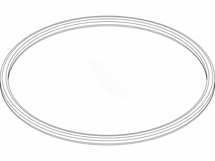 CLEAR IN-DECK LEAF CANISTER LID O-RING f/ PARAMOUNT (HAYWARD - 005-152-0120-00)