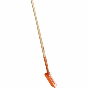 4" TRENCH SHOVEL ORANGE WOOD HAND (CORONA CLIPPER - SS 64104)