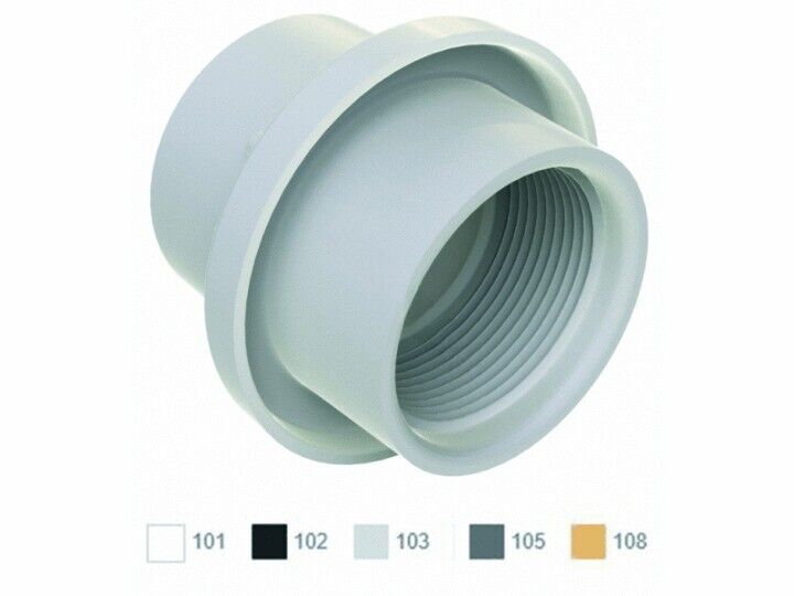 1.5"SXFPT LIGHT NICHE/ RETURN FITTING - DARK GRAY (AQUASTAR - 3605)