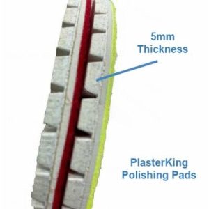 7" 100 GRIT PLASTERKING POLISHING PADS (ALPHA PROFESSIONAL TOOLS - PS070100)