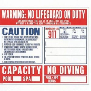 2012 STATE REGULATION SIGN (NATIONAL STOCK SIGN CO INC - 4148CA CALIFORNIA)