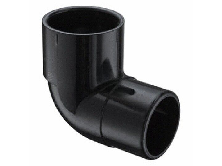 2"SPG X 2"S BLACK SCH40 PVC STREET 90^ ELL (SPEARS MANUFACTURING CO - 409-020B)